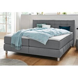 Andas Salo Boxspringbett - Nordisches Design, Polyester, Bonnell-Matratze Andas Salo Boxspringbett - Nordisches Design, Polyester, Bonnell-Matratze