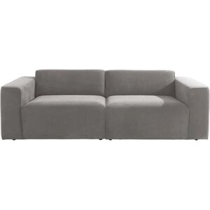 andas Noord Microfaser-Sofa - 3-Sitzer, Grau, Nordisches Design andas Noord Microfaser-Sofa - 3-Sitzer, Grau, Nordisches Design