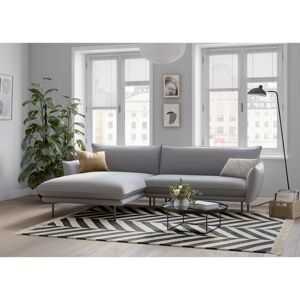 Nordischer Hellgrauer L-Form Sessel - Sofa Nordischer Hellgrauer L-Form Sessel - Sofa