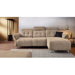 Places of Style Manhattan L-Form Sofa - Mikrofaser Beige, 270cm Places of Style Manhattan L-Form Sofa - Mikrofaser Beige, 270cm