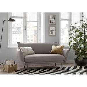 Andasu Stine Hellgrau Skandinavisches 2-Sitzer Sofa - Sofa Andasu Stine Hellgrau Skandinavisches 2-Sitzer Sofa - Sofa