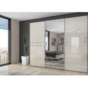 Places of Style Piano beige Hochglanz-Schrank - Schrank Places of Style Piano beige Hochglanz-Schrank - Schrank