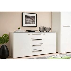INOSIGN Ksanti Weiß Sideboard mit 4 Schubladen INOSIGN Ksanti Weiß Sideboard mit 4 Schubladen