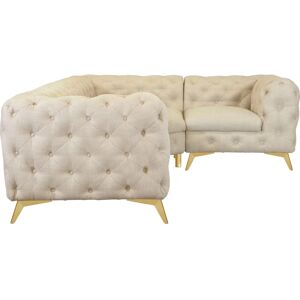 Leonique Glynis L-Form Sofa - Chesterfield Leonique Glynis L-Form Sofa - Chesterfield