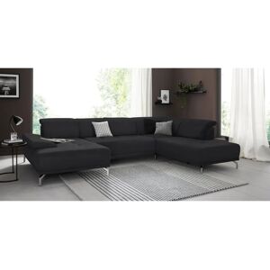 Wohnlandschaft Caluna U-Form Places of Style - Recamiere links, Mikrofaser Wohnlandschaft Caluna U-Form Places of Style - Recamiere links, Mikrofaser