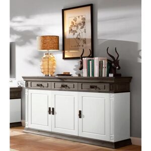HOME AFFAIRE Vinales Weiß Modern Landhaus Sideboard HOME AFFAIRE Vinales Weiß Modern Landhaus Sideboard