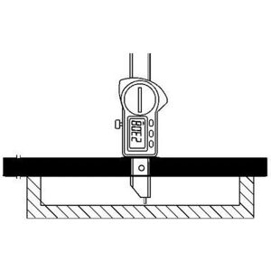 Helios Preisser - Zubehör für Tiefenmessgerät - Basis 200mm Helios Preisser - Zubehör für Tiefenmessgerät - Basis 200mm