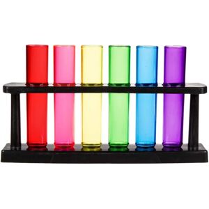 Set van 6 reageerbuis shotglazen - 40ml Set van 6 reageerbuis shotglazen - 40ml