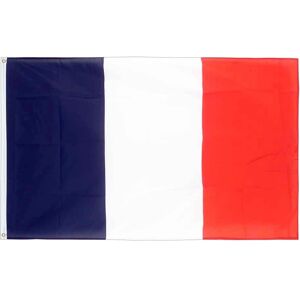 Drapeau France 60x90cm Polyester Décoration Supporter Football - Publicité Drapeau France 60x90cm Polyester Décoration Supporter Football - Publicité