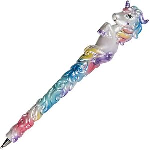 Out of the Blue Stylo à Ink Unicorn - Polyresine - 16cm - Publicité Out of the Blue Stylo à Ink Unicorn - Polyresine - 16cm - Publicité