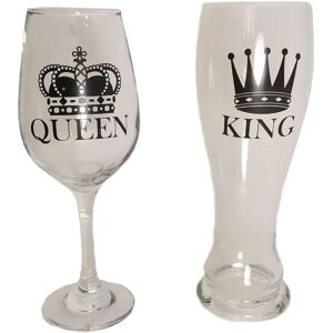 Close Up King Glasset van 2 600 & 430 ml - Set Glazen Close Up King Glasset van 2 600 & 430 ml - Set Glazen