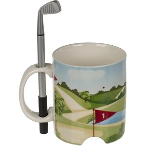 Marca Modelo - Caneca de golfe com caneta e bola - 300ml Marca Modelo - Caneca de golfe com caneta e bola - 300ml
