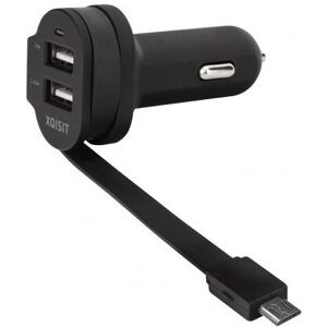 Chargeur voiture USB double Xqisit 20425 - Auto, Smartphone, Tablette Chargeur voiture USB double Xqisit 20425 - Auto, Smartphone, Tablette