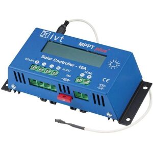 IVT MPPTplus 10A Solar Charge Controller - Supports 12/24V, 360W Max IVT MPPTplus 10A Solar Charge Controller - Supports 12/24V, 360W Max