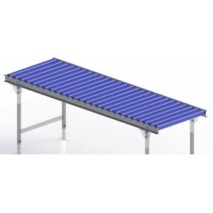 Cale cu role ușoare Gura - Cadru din oțel, role din plastic - 600mm lățime, 2m lungime Cale cu role ușoare Gura - Cadru din oțel, role din plastic - 600mm lățime, 2m lungime