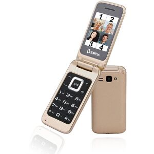 Olympia Luna 2G Double SIM Or Smartphone - Téléphone Portable Olympia Luna 2G Double SIM Or Smartphone - Téléphone Portable
