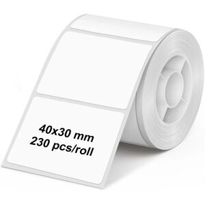 Olympia 6322 Transparent Label - 40mm x 30mm - 230 Labels Olympia 6322 Transparent Label - 40mm x 30mm - 230 Labels