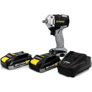 Rodcraft RC 9067 K2 Clé à chocs sans fil - 20V, 300Nm, Compacte - Publicité Rodcraft RC 9067 K2 Clé à chocs sans fil - 20V, 300Nm, Compacte - Publicité