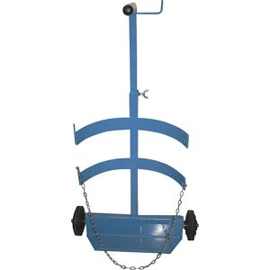 kaiserkraft Carro para bombonas - Hasta 11kg, Acero, Azul kaiserkraft Carro para bombonas - Hasta 11kg, Acero, Azul