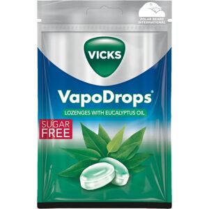Vicks VapoDrops Sugar-Free Eucalyptus Lozenges - 72g Vicks VapoDrops Sugar-Free Eucalyptus Lozenges - 72g