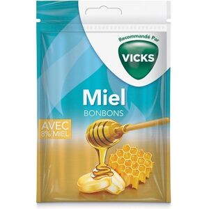 Vicks Bonbons au Miel - Soulagement de la Toux et Gorge - 72g - Publicité Vicks Bonbons au Miel - Soulagement de la Toux et Gorge - 72g - Publicité