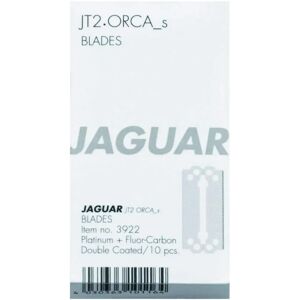 Jaguar Pro Barber Orca S Stainless Steel Double-Sided Blades - JT2 10 Pack Jaguar Pro Barber Orca S Stainless Steel Double-Sided Blades - JT2 10 Pack