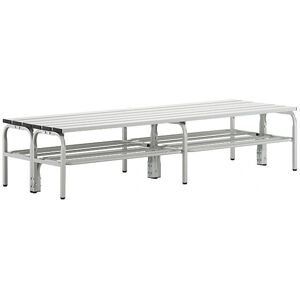 Sypro Aluminium-Doppelseitiger Umkleidebank - 2000 mm Sypro Aluminium-Doppelseitiger Umkleidebank - 2000 mm