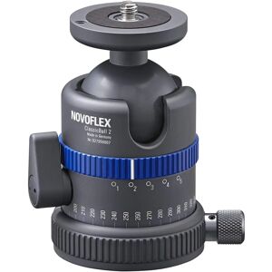 Novoflex Kamerahead - Kompakt, Max 82mm Höhe, Schwarz Novoflex Kamerahead - Kompakt, Max 82mm Höhe, Schwarz