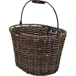 KLICKfix Structura Oval Bicycle Basket - Brown KLICKfix Structura Oval Bicycle Basket - Brown