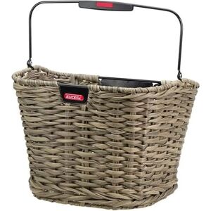 KLICKfix Structura Reed Brown Front Bicycle Basket - Basket, Bike Accessory, Lightweight KLICKfix Structura Reed Brown Front Bicycle Basket - Basket, Bike Accessory, Lightweight