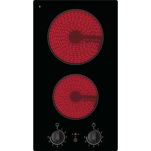 PKM EB-GK2KG Plaque de cuisson en céramique encastrable noire 29 cm 2 zones - Publicité PKM EB-GK2KG Plaque de cuisson en céramique encastrable noire 29 cm 2 zones - Publicité