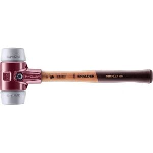 Marteau Simplex Halder D=60 mm - Fer malléable et manche en bois - Publicité Marteau Simplex Halder D=60 mm - Fer malléable et manche en bois - Publicité