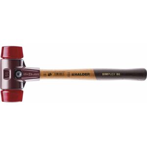 Marteau Simplex Halder - Boîtier en fonte malléable & Manche en bois - D=40 mm - Publicité Marteau Simplex Halder - Boîtier en fonte malléable & Manche en bois - D=40 mm - Publicité