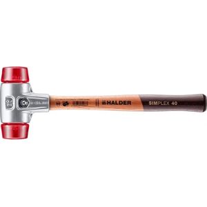 Marteau à impact Halder Modèle 3106.040 - 40mm - Acier/Aluminium/Bois - Publicité Marteau à impact Halder Modèle 3106.040 - 40mm - Acier/Aluminium/Bois - Publicité