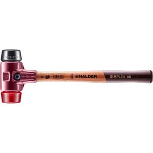 Halder Simplex Hammer - 40mm, Rubber + Plastic - Hammer Halder Simplex Hammer - 40mm, Rubber + Plastic - Hammer