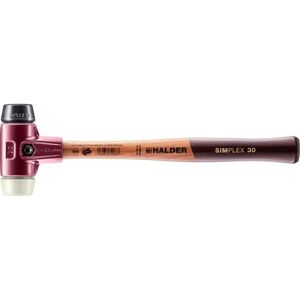 Marteau Simplex de Halder - Pointes en caoutchouc et nylon résistantes - D30mm à D80mm - Publicité Marteau Simplex de Halder - Pointes en caoutchouc et nylon résistantes - D30mm à D80mm - Publicité