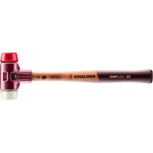 Halder Model 3068.030 Impactbestendige Plastic/Nylon Hamer - D30mm - Bouwgereedschap Halder Model 3068.030 Impactbestendige Plastic/Nylon Hamer - D30mm - Bouwgereedschap