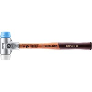 Halder - Model 3117.030 Impact Hammer with TPE and Aluminum - Hand Tool Halder - Model 3117.030 Impact Hammer with TPE and Aluminum - Hand Tool
