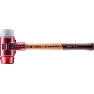 Mazza Simplex di Halder con testa in TPE/plastica e manico in legno - D=50 mm Mazza Simplex di Halder con testa in TPE/plastica e manico in legno - D=50 mm