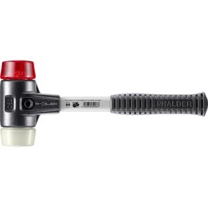 Halder - Martello in Ferro Malleabile con Punta in Plastica/Nylon - D=50mm Halder - Martello in Ferro Malleabile con Punta in Plastica/Nylon - D=50mm