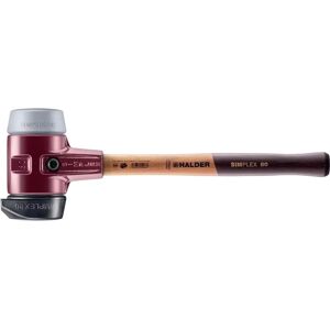Marteau simplex en caoutchouc Halder - D80 - Force d'impact comparable aux pointes en caoutchouc noir - Publicité Marteau simplex en caoutchouc Halder - D80 - Force d'impact comparable aux pointes en caoutchouc noir - Publicité