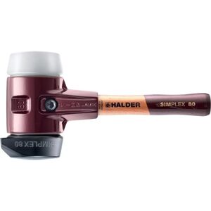 Halder Model 3027.282 - Kort rubberhamer - Hamer Halder Model 3027.282 - Kort rubberhamer - Hamer