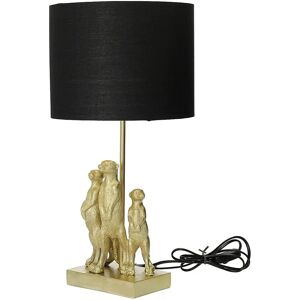 Dekoria Gold Suricates Tischlampe - Tier Dekor Dekoria Gold Suricates Tischlampe - Tier Dekor