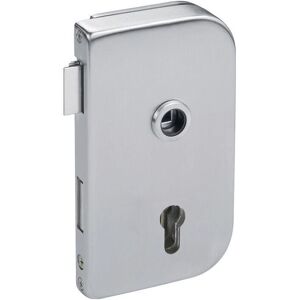 Hermat Modèle 6033 Serrure de porte - Convient pour verre de 8mm - Publicité Hermat Modèle 6033 Serrure de porte - Convient pour verre de 8mm - Publicité