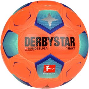 DERBYSTAR Bundesliga Brillant Replica Alta Visibilità V23 - Taglia 5 - Arancione/Turchese DERBYSTAR Bundesliga Brillant Replica Alta Visibilità V23 - Taglia 5 - Arancione/Turchese