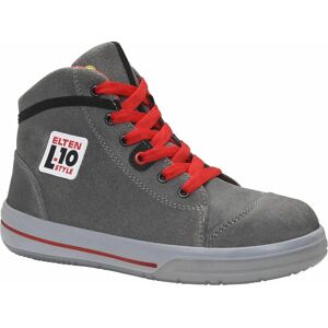 ELTEN Vintage Mid ESD Sicherheitsschuhe - Unisex Grau/Rot ELTEN Vintage Mid ESD Sicherheitsschuhe - Unisex Grau/Rot