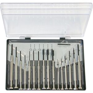 Ensemble de 16 tournevis de précision Hesse - Outils d'horloger - Publicité Ensemble de 16 tournevis de précision Hesse - Outils d'horloger - Publicité