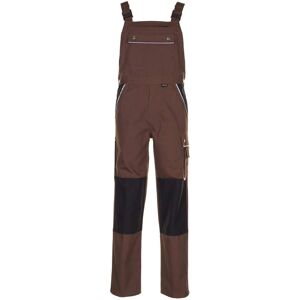 Planam 2136 Braun/Schwarz Arbeitskleidung - Berufs-Latzhose Planam 2136 Braun/Schwarz Arbeitskleidung - Berufs-Latzhose