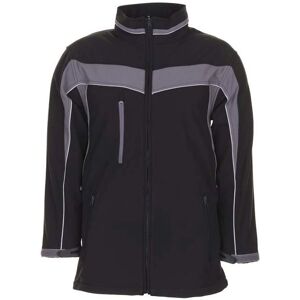 Planam 2700 Zwart Grijs Softshell Jacke Planam 2700 Zwart Grijs Softshell Jacke