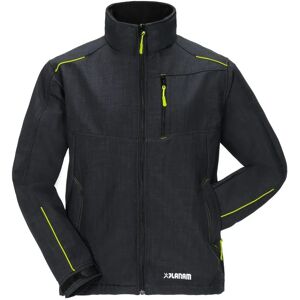 Chaqueta softshell neon de Planam - A prueba de viento Alta visibilidad Chaqueta softshell neon de Planam - A prueba de viento Alta visibilidad
